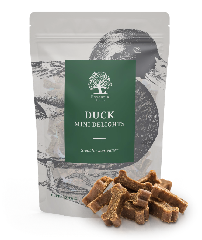 ESSENTIAL Duck mini delights - små bløde kornfri andegodbidder