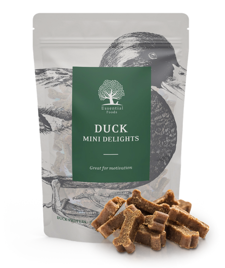 ESSENTIAL Duck mini delights - små bløde kornfri andegodbidder