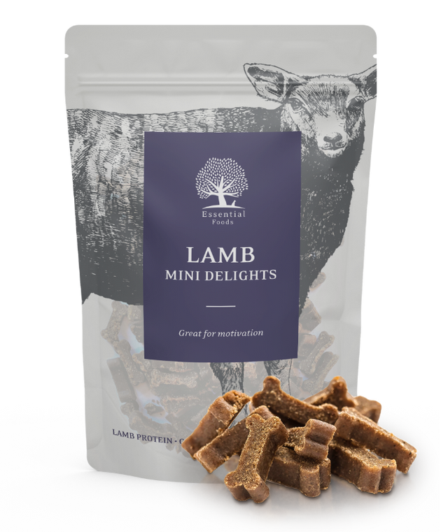 ESSENTIAL Lamb mini delights - små bløde kornfri lammegodbidder