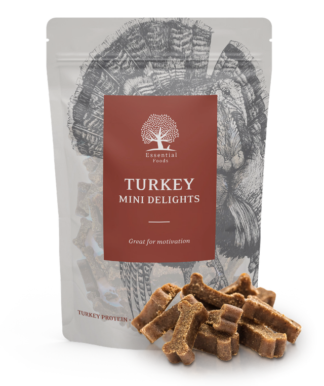 ESSENTIAL Turkey mini delights - små bløde kornfri andegodbidder