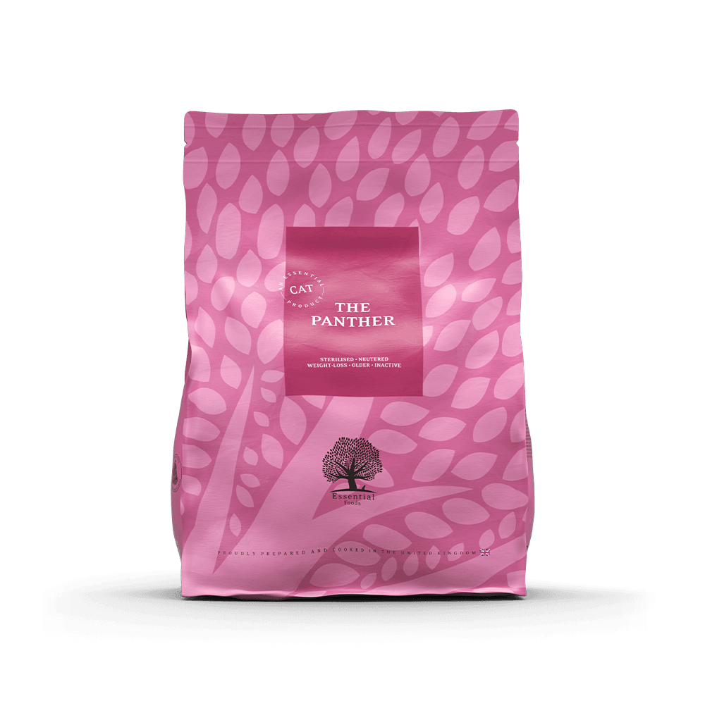 Essential Sterilised the Panther, kornfrit kattemad 3 kg