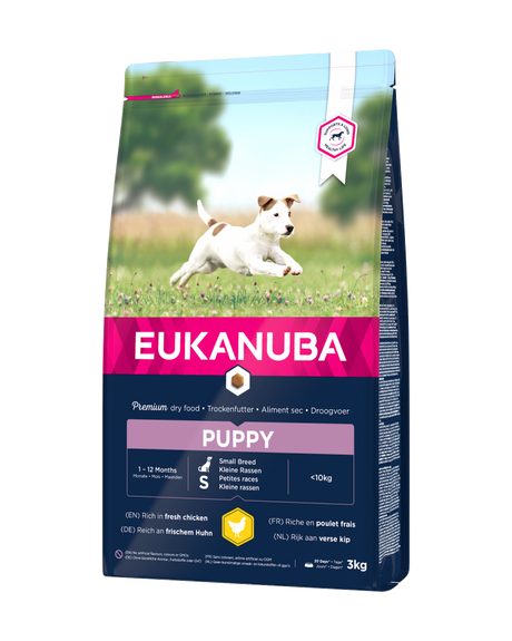 Eukanuba hvalpefoder til små hunde