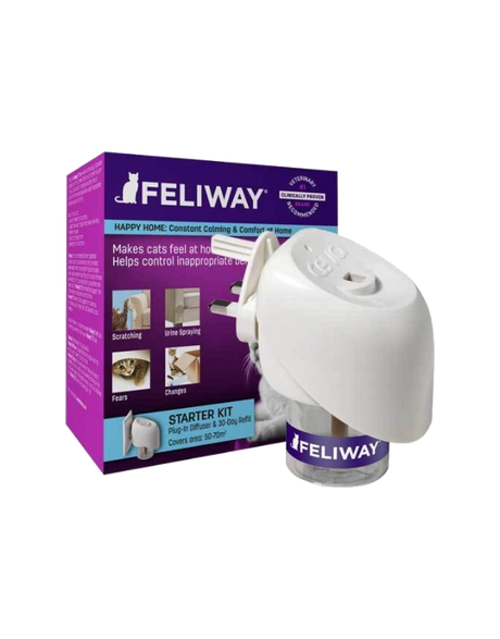 Feliway diffusor, forebygger frygt eller stressrelaterede reaktioner