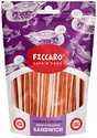 FICCARO kattehunde protein laks & tun sandwich er skiftet ud med Hundegodbidder fra FICCARO, bløde ande & fiskestænger.