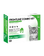 Frontline Combo Vet - Frontline 3-pak til behandling mod lopper, flåter og lus på katte.