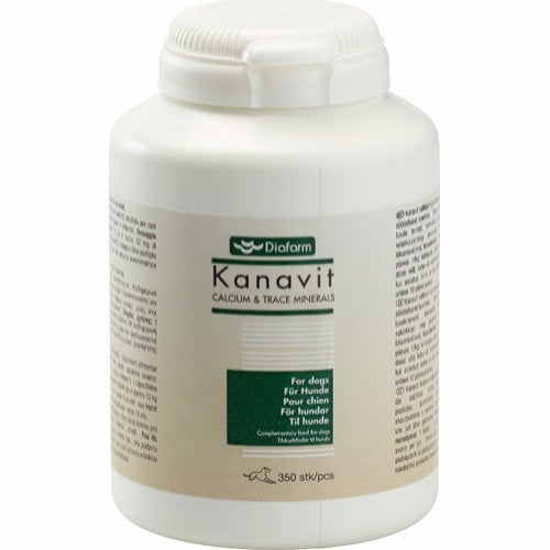 Calcium & spormineraler fra Diafarm, 350 stk, godt for knogler, mobilitet og ømme led