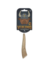 Hård Kronhjortegevir viking horn til hunde (Flere størrelser)