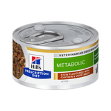 Hill's PRESCRIPTION DIET Metabolic Weight Management Stew kattefoder med kylling 24x82g dåse