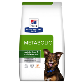 Hill's PRESCRIPTION DIET Metabolic Weight Management tørfoder til hunde med kylling 12kg pose