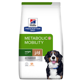 Hill's PRESCRIPTION DIET Metabolic + Mobility Weight Management j/d tørfoder til hunde med kylling 12kg pose