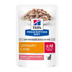 Hill's PRESCRIPTION DIET c/d Multicare Stress Urinary Care vådfoder til katte med laks 12x85g portionsposer