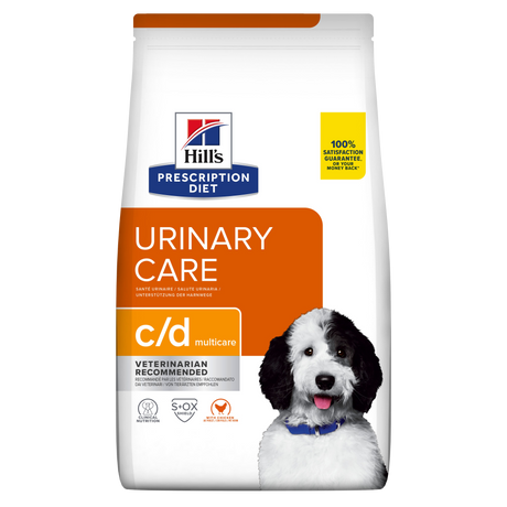 Hill's PRESCRIPTION DIET c/d Multicare Urinary Care tørfoder til hunde med kylling 12kg pose