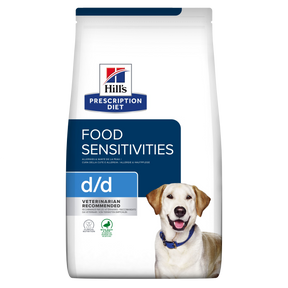 Hill's PRESCRIPTION DIET d/d Food Sensitivities tørfoder til hunde med and & ris 12kg pose