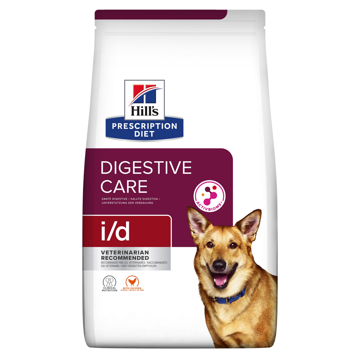 Hill's PRESCRIPTION DIET i/d Digestive Care tørfoder til hunde med kylling 12kg pose