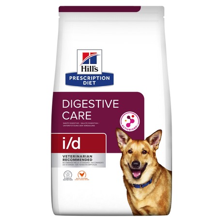 Hill's PRESCRIPTION DIET i/d Digestive Care tørfoder til hunde med kylling 12kg pose
