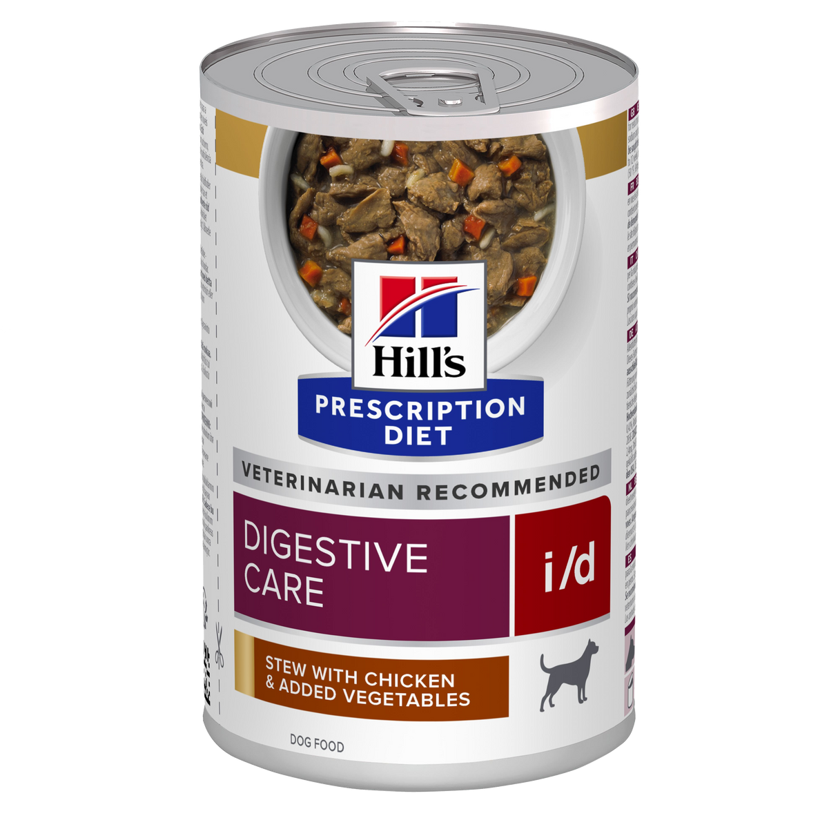 Hill's PRESCRIPTION DIET i/d Digestive Care vådfoder til hunde med kylling 12x354g dåse