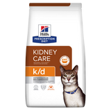 Hill's PRESCRIPTION DIET k/d Kidney Care tørfoder til katte med kylling 8kg pose