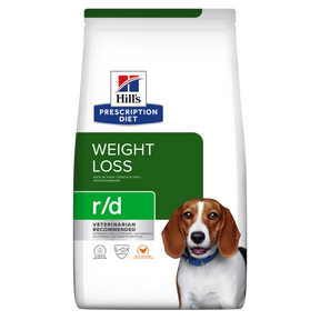 Hill's PRESCRIPTION DIET r/d Weight Reduction tørfoder til hunde med kylling 10 kg pose