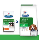 Hills Prescription Diet r/d Weight Reduction tørfoder til hunde med kylling.