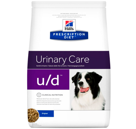 Hill's Prescription Diet Canine u/d hundefoder til hunde med nyreproblemer 5 kg.