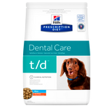 Hill's Prescription Diet Dental care t/d MINI bevare et sundt tandsæt 3 kg.