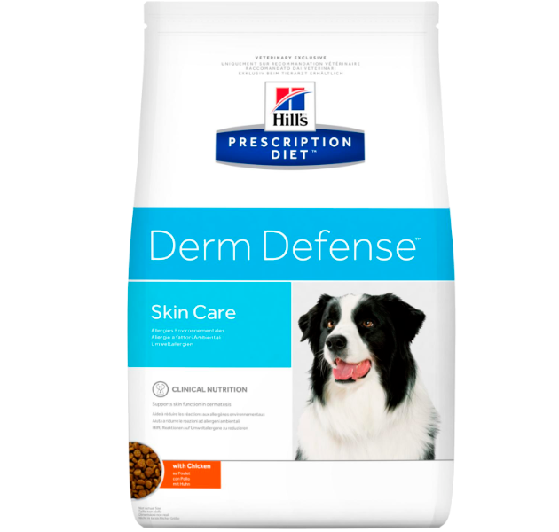 Hill's Prescription Diet Derm Defense med kylling 12kg