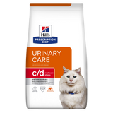 Hill's Prescription Diet c/d  kattemad med kylling. Til katte med urinvejsproblemer & Strees