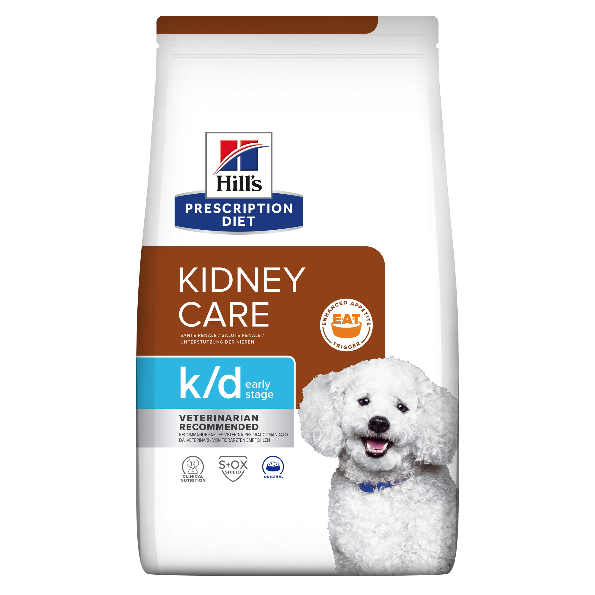 Hill’s Prescription Diet k/d Early Stage hundefoder til hunde med tidlige tegn på nyrelidelser
