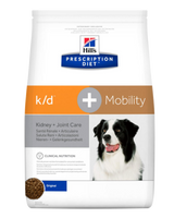 Hill's Prescription Diet k/d + Mobility hundefoder 12 kg