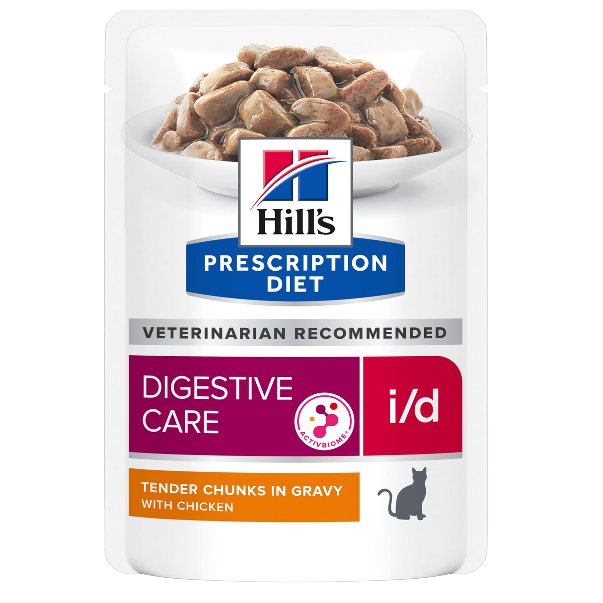 Hill's PRESCRIPTION DIET i/d vådfoder til katte med kylling