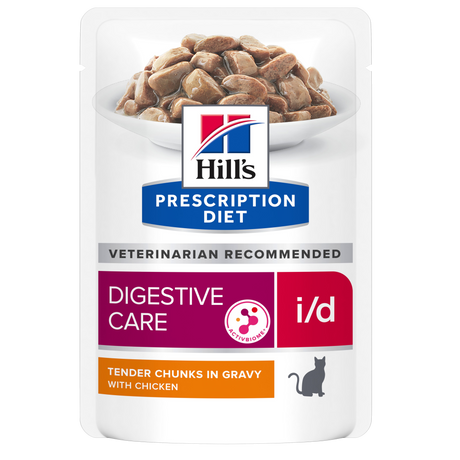Hill's PRESCRIPTION DIET i/d vådfoder til katte med kylling