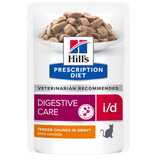 Hill's PRESCRIPTION DIET i/d vådfoder til katte med kylling