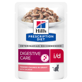 Hill's PRESCRIPTION DIET i/d vådfoder til katte med laks