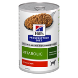 Hill's PRESCRIPTION DIET Metabolic Weight Management vådfoder til hunde med kylling 12x370g dåse