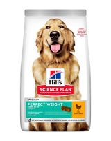 Hills Perfect weight tørfoder til voksne store hunde m/ kylling