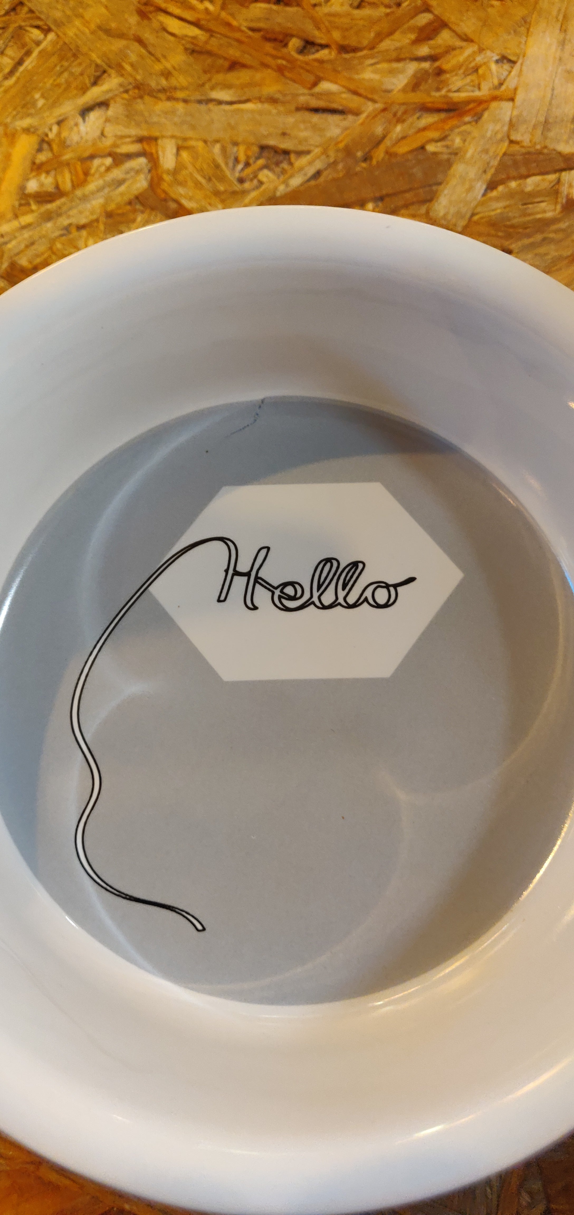 Keramikskål til kanin