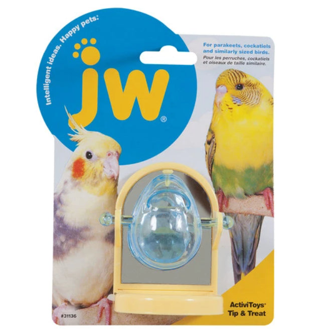 JW fugle aktivitet, fuglespil til godbidder med en fugl på.