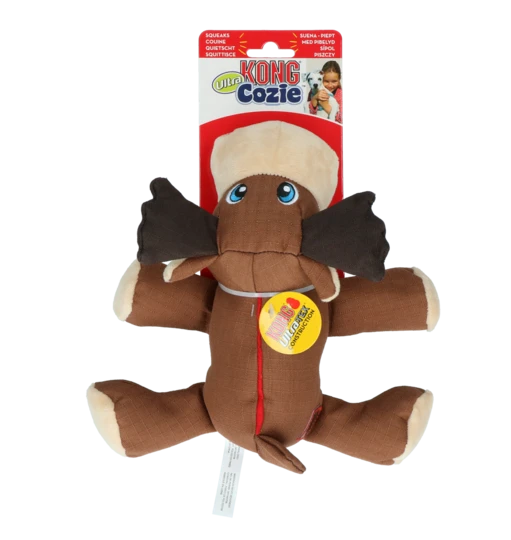 Kong Cozie Ultra Max Moose Medium, solide hundebamser