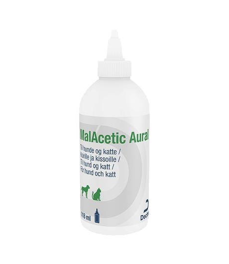 MalAcetic Aural Ørerens antibakterielle og svampedræbende 118 ml