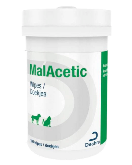 MalAcetic naturligt antibakterielle og svampedræbende vådservietter