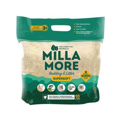 Bøgeflis, MillaMoore supersoft 2kg, strøelse til mindre kæledyr