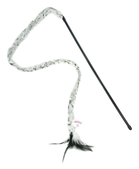Drillepind med fjer 46cm