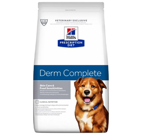 Hill's PRESCRIPTION DIET Derm Complete hundefoder 12kg