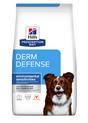 Hills Prescription Diet Derm Defense er et specialiseret hundefoder designet til hunde med miljøfølsomme følsomme.