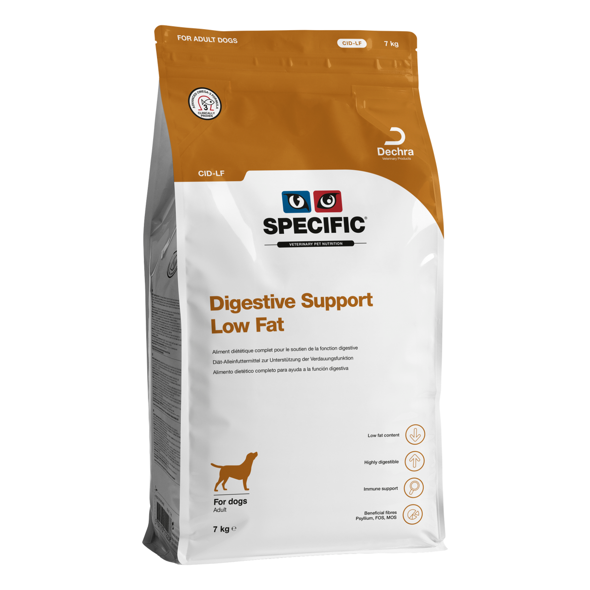 Specific CID-LF Digestive Support Low Fat - til hunde med fordøjelsesproblemer