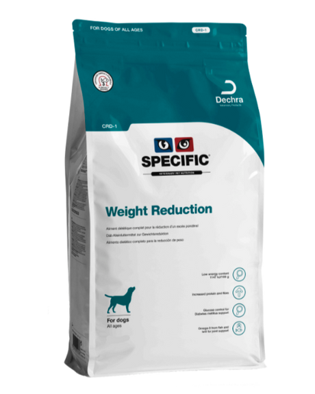 Specific CRD-1 Weight Reduction - Hundefoder til voksne hunde der har behov for vægttab 12kg