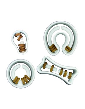 Starmark Hundelegetøj Slidstærkt, Ringer plastben dog bone cookie cutter sæt - aktivitet til hunden, hundelegetøj.