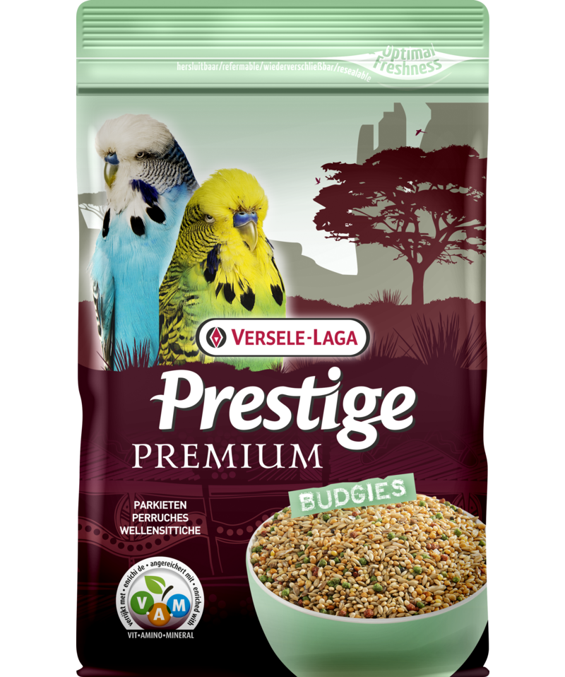 Undulatfoder Premium Prestige 800 G. - versele-laga