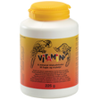 En flaske Vitaminpulver og mineraler til fugle og krybdyr fra Diafarm.