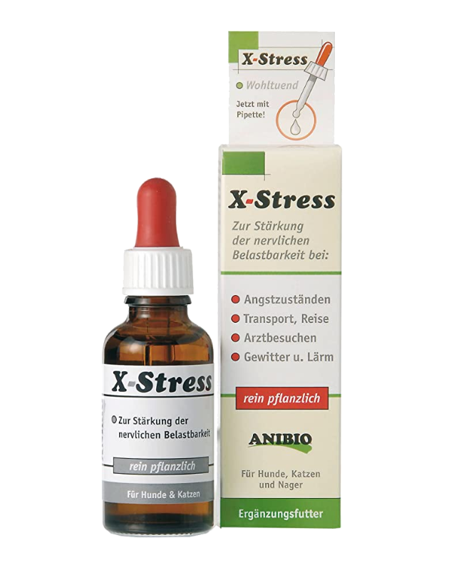 X-STRESS ANIBIO dråber, gives ved uro eller nervøsistet